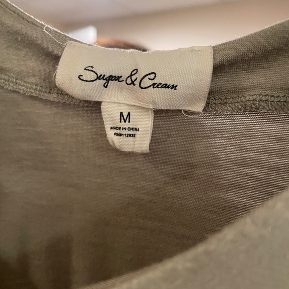 Sugar & Cream Soft Green Jumpsuit - Picture 4 of 5